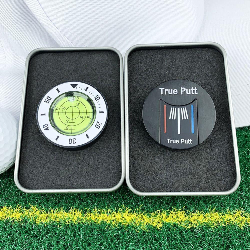 Detachable Level Reading Ball Marker Level Reading Golf Ball Marker Golfer Gift