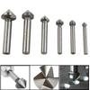 Drill Bit Set Countersunk Drill Bit Tool Parts 3Flute 6.3-20.5mm Chamfer