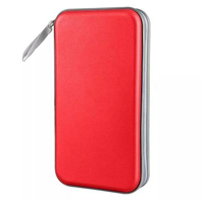 80 листов чехол для CD DVD чехол для хранения дисков держатель для CD конверт бумажник альбом жесткая коробка пластиковая упаковка диск DVD диск упаковка