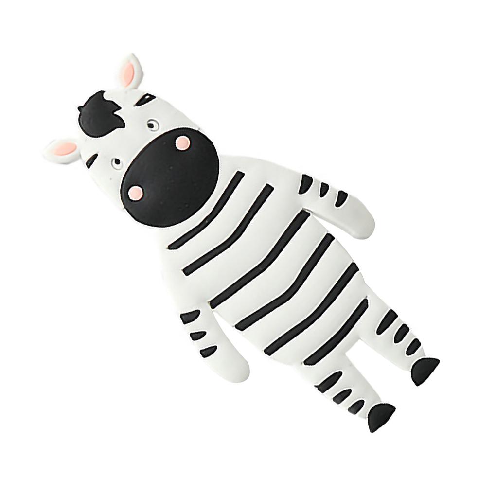 Мультяшный крючок для ключей с изображением животных, съемный, моющийся, держатель для ювелирных изделий, наклейка на полку для холодильника, тип 3