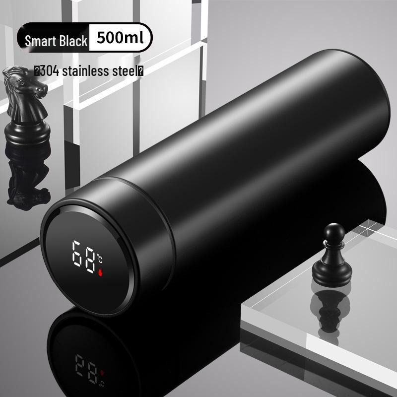 Умный дисплей температуры Изолированная чашка из нержавеющей стали с логотипом на заказ