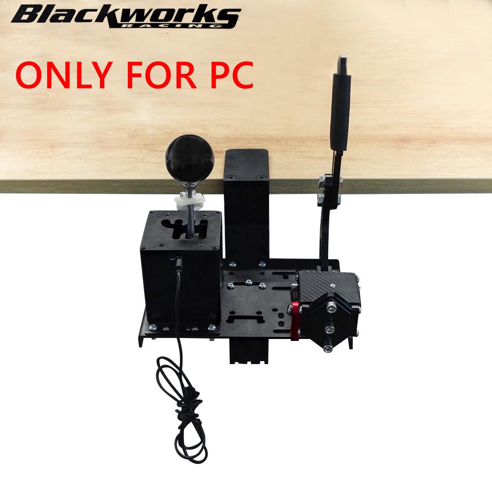Universal Desk Mount For PC USB Sim Racing Games Handbrake/Sequential Shifter H Gear Shift/Hall Sensor Gear Simulator Shifter