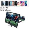Curved Screen Display 3D HD Mobile Phone Screen Magnifier Movie Video Amplifier Holder Enlarger Smart Phone Magnifying 12 Inch