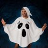 White Pumpkin Cloak Fright Clothes Ghost Cosplay Costume Halloween Cloak Cape  Stage Performance
