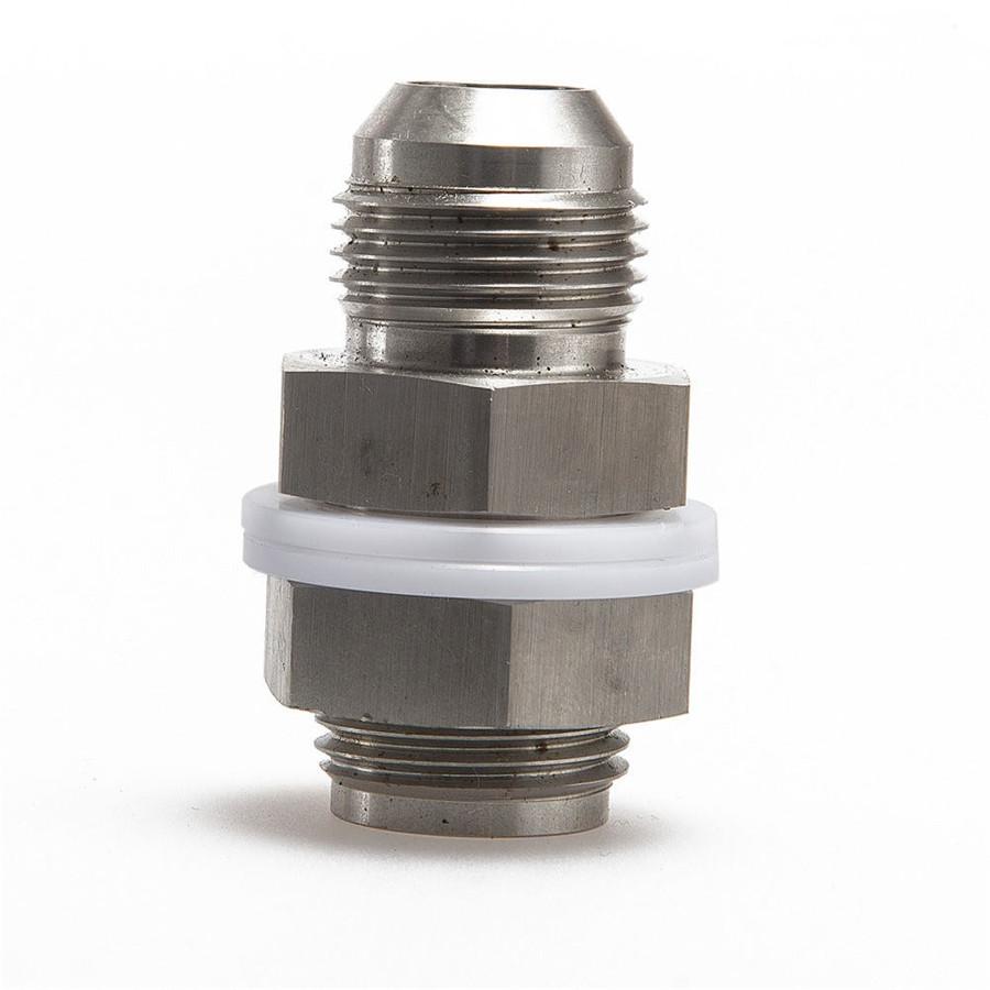 Universal Turbo Steel Oil Pan Return Drain Plug Adapter Bung Fitting For AN10 Weldab