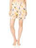 Шорты Gelato Pique с фруктовым принтом Алоха PWFP212287 YEL F Женские