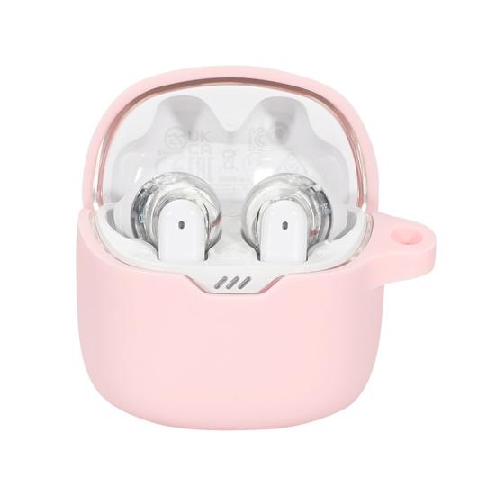 Подушечка для наушников Плотная посадка Не желтеет Моющаяся Не влияет на зарядку Полная защита Покрытие для Bluetooth-совместимых наушников для JBL TUNE FLEX