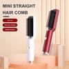 Hair Straightener Brush 3 Temperatures Fast Heating Anti-Frizz Wireless Portable Women Fluffy Hair Straightening Styling Detangling Comb