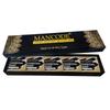 Mancode Роскошный Подарочный Набор Мыла Для Мужчин С Набором из 5 Кусков Мыла с Активированным Углем | Глубокое Очищение | Придает Естественное Сияние | Ежедневное Мыло для Ванны