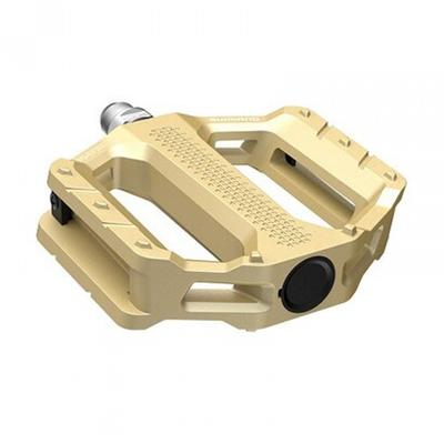 SHIMANO Pd Ef202 [алюминиевая плоская педаль Gold]