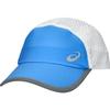 Asics Аксессуар для бега Беговая сетчатая кепка 3013B089 Унисекс Взрослый 400 М (Лазурный берег/Бриллиантово-белый)