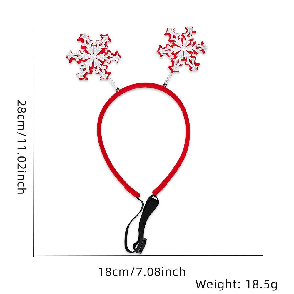 Очаровательная Рождественская Коллекция Повязок на Голову для Питомцев Ярких Праздничных Цветов для Собак