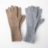 Мягкие и клейкие кашемировые женские теплые перчатки на новую осень и зиму, длинные и милые, однотонные жаккардовые вязаные перчатки
