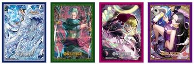 [Комплект] Официальные протекторы для карт BANDAI ONE PIECE Card Game 11 (Набор из 4)