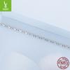 Personalized Minimalist Style Round Box Chain Bracelet Basic Chain S925 Sterling Silver Versatile Bracelet