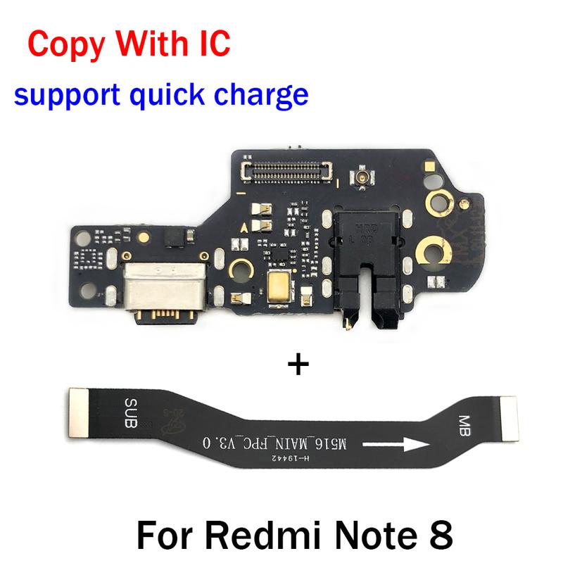 Протестировано для Xiaomi Redmi Note 10 Pro 10s 11 11s Pro 4G 5G USB-порт для зарядки, плата-докер, разъем, основной шлейф FPC, шлейф материнской платы