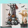 Halloween Ghost Bride Groom Wall Sticker Pvc Decorative Wall Decal For Bedroom Living Room Decor