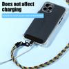 Universal Anti-lost Lanyard Strap Clip for Phone Rope Clip Hang Mobile Black Phone Chain Patch for Iphone Accessories