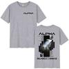 Rapper Alpha Djadja  Dinaz Album 2026 Graphic TShirts Mens Hip Hop Gothic Short Sleeve T Shirt Pure Cotton Tshirt Streetwear