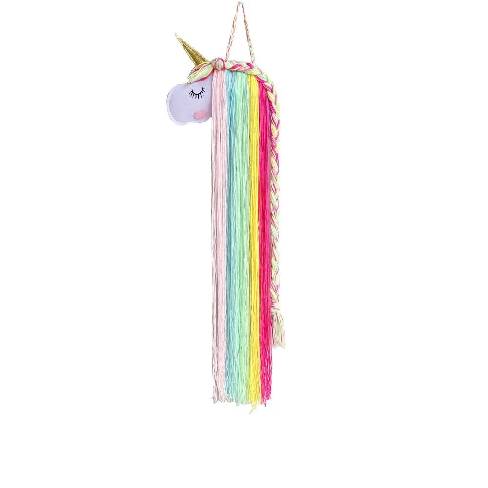 Unicorn Kawaii Room Decor Christmas Decoration Home Decor Wall Hanging NurBaby Bedroom Home Decor Hair Decoration Storage Belt