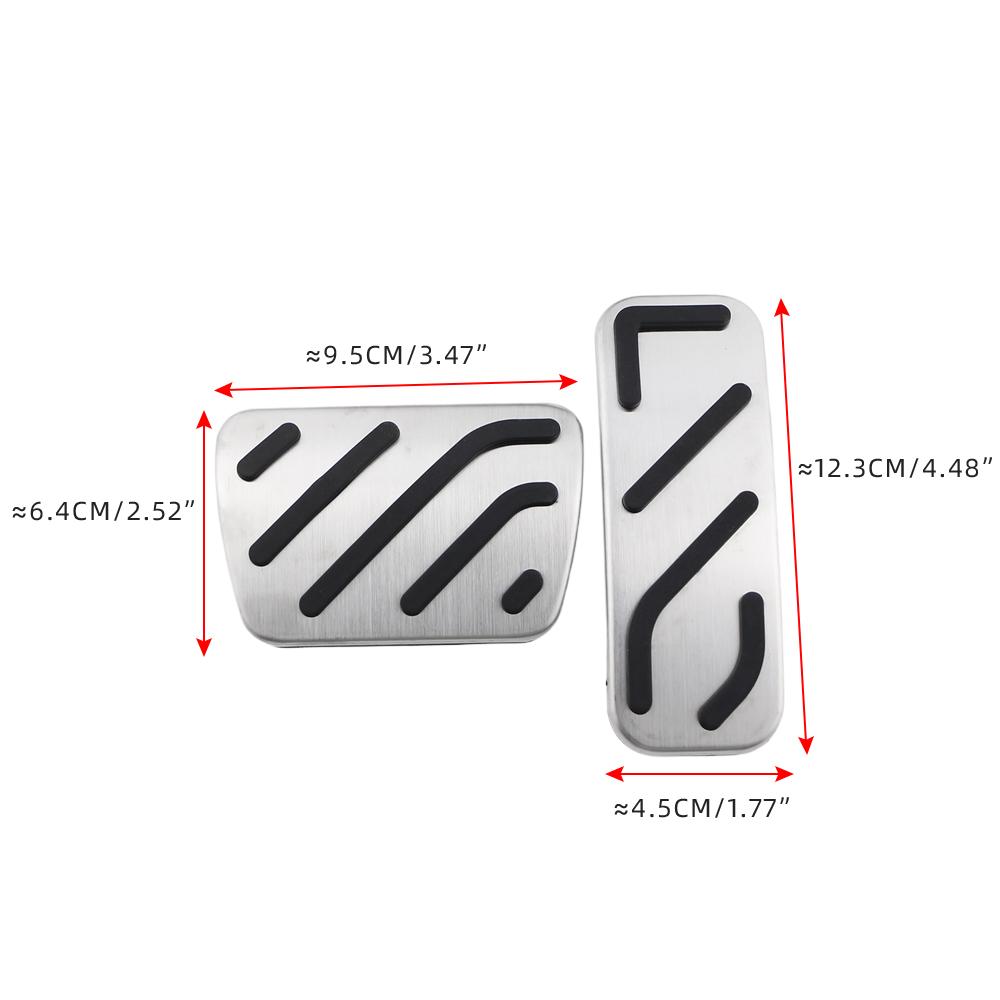 Для MG HS 2018- 2024 2025 2026 RX5 2016-2024 2025 2026 Педали Накладка на Педаль Газа Тормоза Противоскользящая Накладка Защитная Автоаксессуары