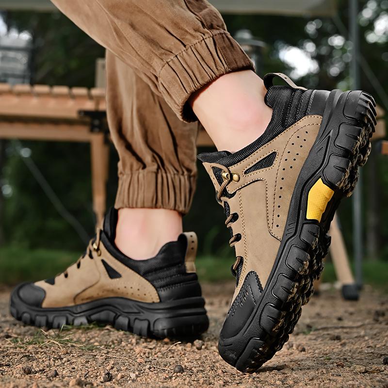 Модная мужская обувь из натуральной кожи, высококачественная мужская походная обувь, горячая распродажа, мужские кроссовки для активного отдыха, классическая повседневная обувь на шнуровке для мужчин