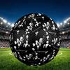 The Vampire Diaries Print Size 5 Soccer Ball, PU Wear Resistant Football for Match Training and Daily Practice, Birthday Gift for Soccer Fans