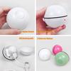 Interactive Cat Toys Ball USB Rechargeable LED Rolling Ball Self-Rotating Anti-Scratch Chasing
