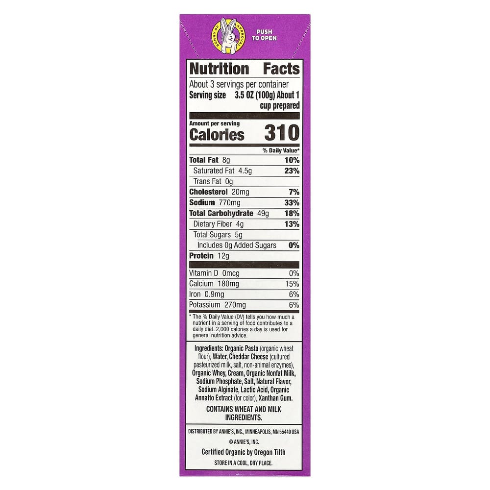 Annie's Homegrown Creamy Deluxe Aged Cheddar Macaroni & Cheese Sauce 312g (11oz)