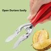 Convenient Durian Opener Stainless Steel Texture Practical and Sturdy Suitable for Easily Fruit Peeling for Fruit Shops Tools