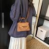 Retro Trendy Hand Bag Women's 2025 New Autumn Fashion Casual Small Square Bag High-end Messenger Bag