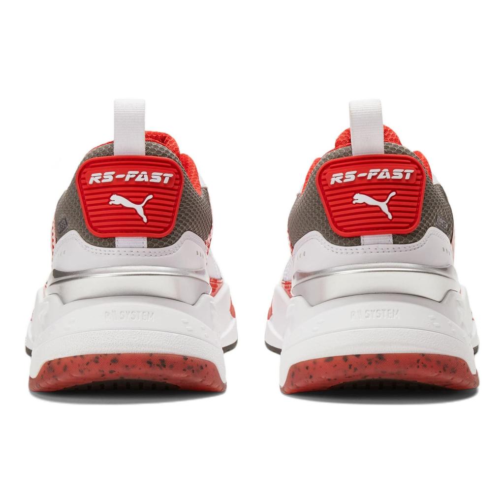 Puma Кроссовки унисекс Scuderia Ferrari x RS-Fast Белые Rosso Corsa Дымчато-перламутровые 307161-02