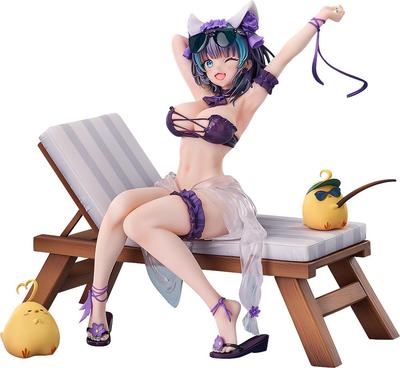 Azur Lane Cheshire Шкала для свиданий пластиковая раскрашенная готовая фигурка Лето! 1/7