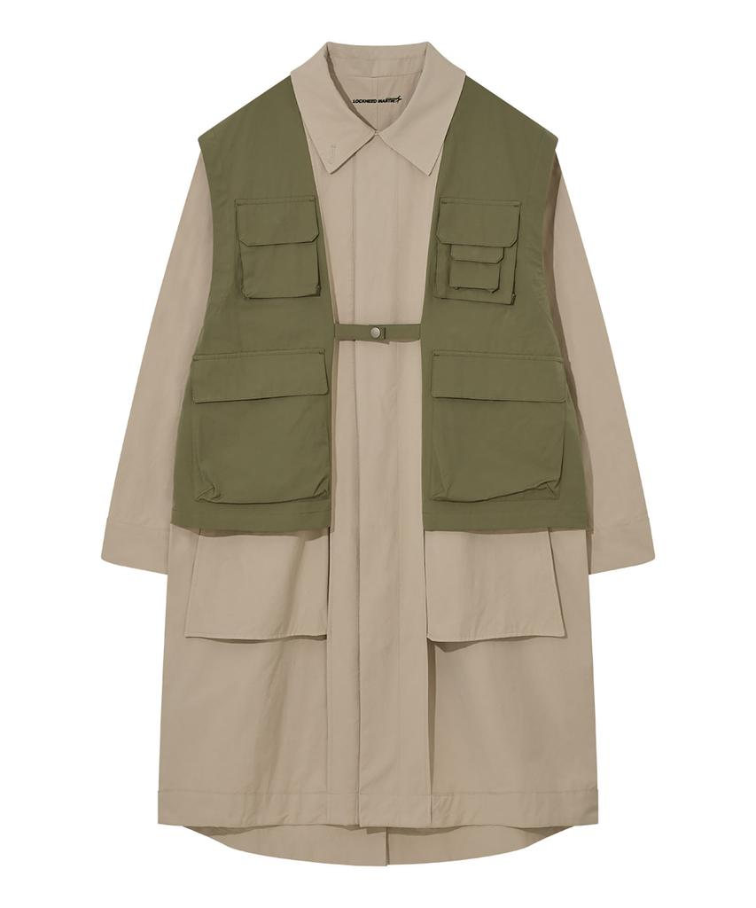 Lockheed Martin Utility Reversible Coat (Beige)