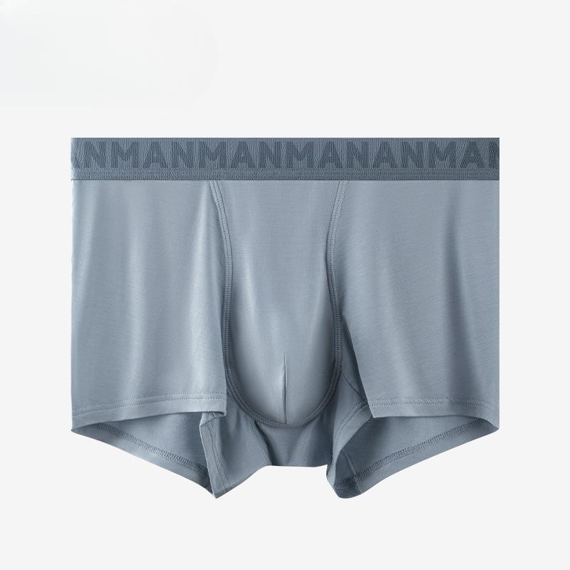 Мужское нижнее белье из чистого хлопка с антибактериальной внутренней частью, дышащее, однотонное, для мальчиков, для молодых мужчин, со средней посадкой