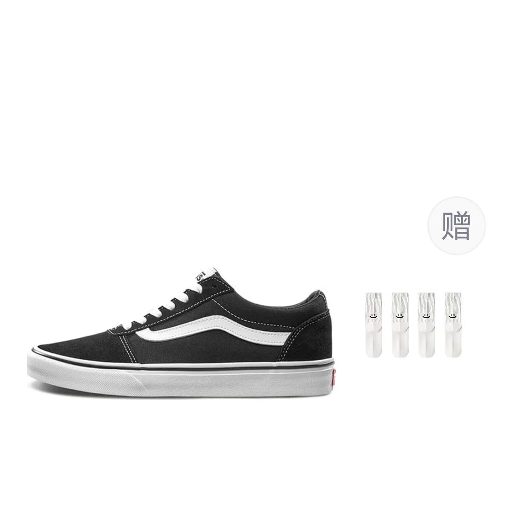 Кеды Vans Suede Canvas 'Черно-белые' VN0A36EMC4R