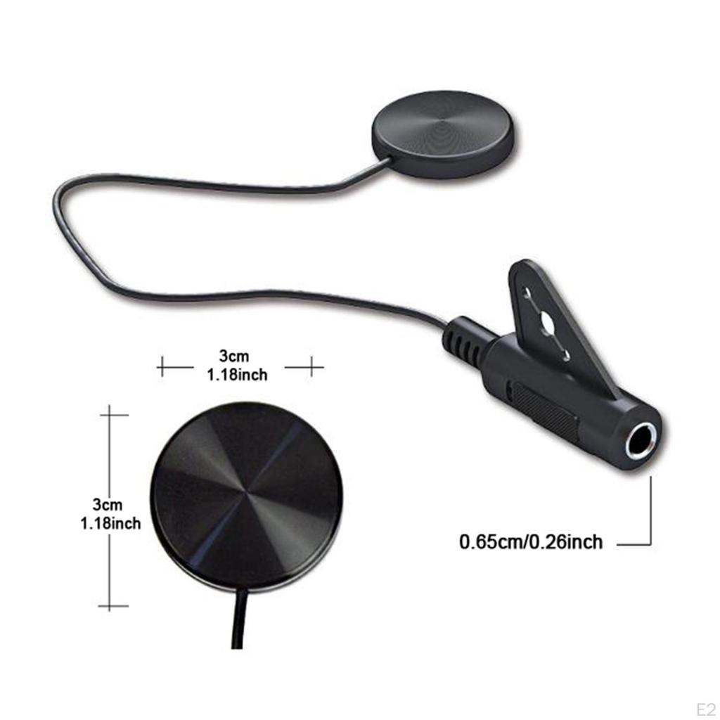 Guitar Piezo Pickup Ukulele Guzheng Attachment Portable Pickups Guitars Sound Enhancer