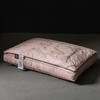 Mulberry Silk Pillows For Sleeping Natural Silk Filling Gongsatin Jacquard Anti Mite Soft Health Care Bedding Hotel Neck Pillows