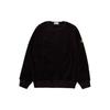 STONE ISLAND Толстовка FW22 Однотонная с логотипом Круглый вырез Пуловер Детские толстовки Черный 771660143-V0029