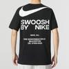 Новая хлопковая футболка Nike Sportswear Big Swoosh для бега и спортзала, черная DZ2882-010