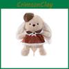 Rabbit Childrens Soft Plush Toy With Dress And Hat Decoration For Gift Birthday