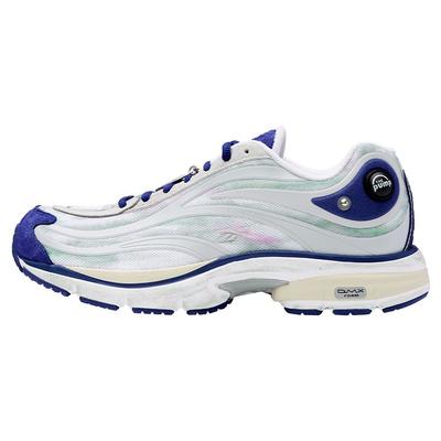 Rbk Premier Pump Paris Trainer Прочные Дышащие Низкие Кроссовки Унисекс Белый Синий 100210110