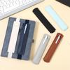 1pc Leather Adjustable Elastic Band Pen Holder, Pen Pouch For Planner, Pen Holder For Notebook, Notebook Pen Holder