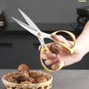Kitchen Scissors Multi-Purpose Chicken Bone Duck Fish Cutter Shears Stainless Steel for Sharp Cooking Scissor for Poultry Safe5