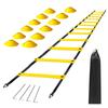 12 Rung Agility Speed Ladder Set 19.7ft for for Soccer Football Fitness Training