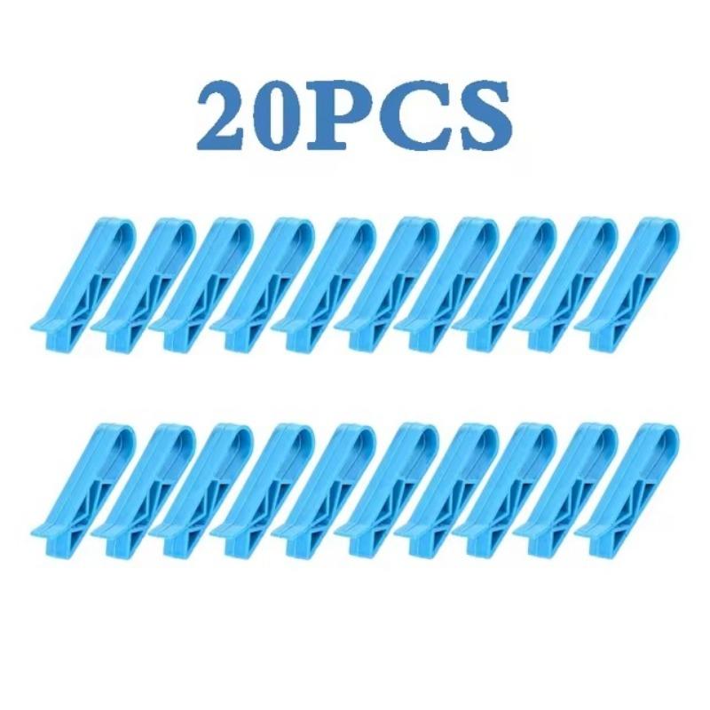 Крепежная клипса для мусорного бака Прочный пластиковый кухонный, для ванной, офиса, универсальный мусорный мешок, противоскользящий кронштейн, разделитель, боковой зажим