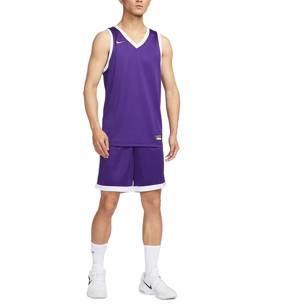 Nike Мужская баскетбольная майка Dri Fit Садовый фиолетовый IB8638-547