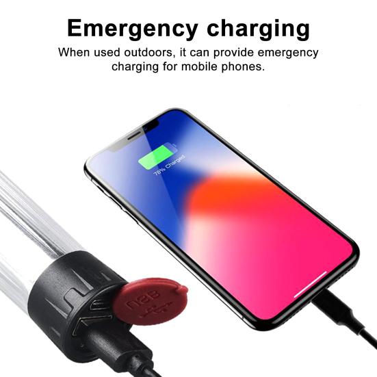 Мини настольный штатив 45661 винт кронштейн для кемпинговой лампы с USB-подзарядкой