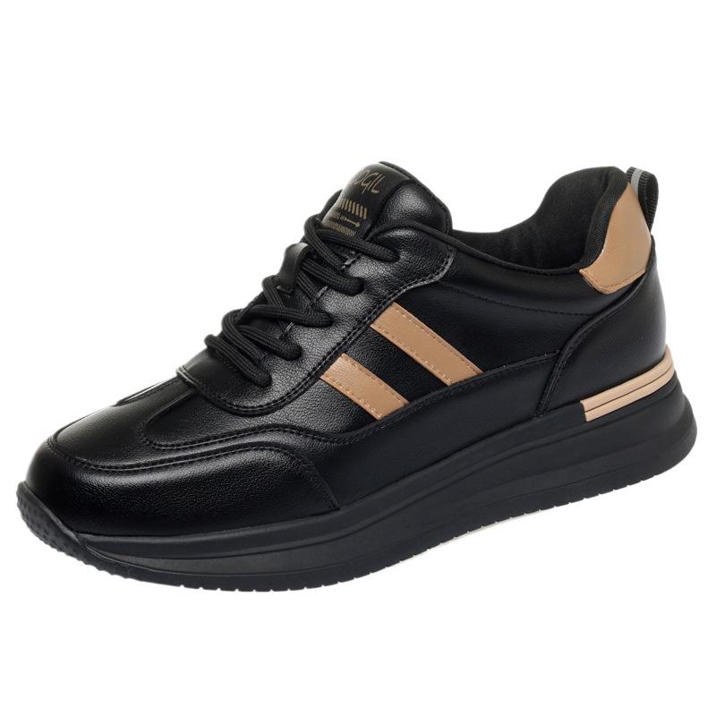 Спортивная повседневная обувь Осенние и зимние туфли на плоской подошве из бархата Легкие женские кроссовки для бега