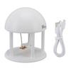 Night Light Speaker with Projector Cute Cat Swing Stepless Dimmable USB Rechargeable Bedside Table